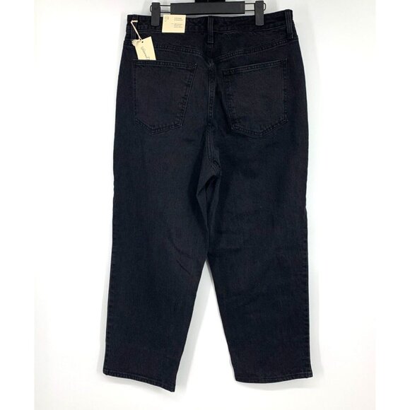 Universal Thread Jeans Black Vintage Straight Stretch Denim NWT - Picture 7 of 11